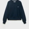 Sweatshirt mit gesticktem Stern Sweatshirt mit gesticktem Stern