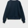 Sweatshirt mit gesticktem Stern Sweatshirt mit gesticktem Stern