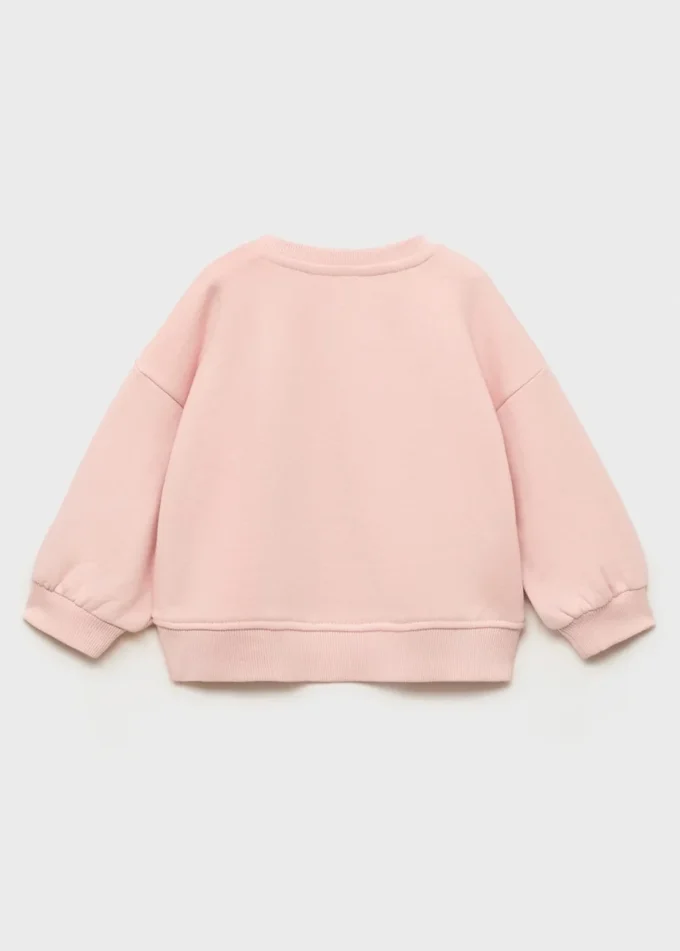 Sweatshirt mit gesticktem Stern Sweatshirt mit gesticktem Stern
