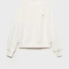 Sweatshirt mit gesticktem Stern Sweatshirt mit gesticktem Stern