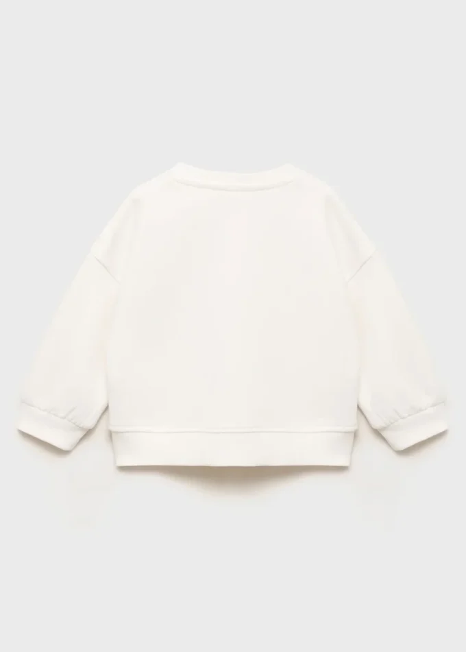 Sweatshirt mit gesticktem Stern