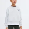 Sweatshirt mit Hemdsaum Sweatshirt mit Hemdsaum