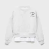 Sweatshirt mit Hemdsaum Sweatshirt mit Hemdsaum