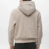 Sweatshirt mit Kapuze aus Cord Sweatshirt mit Kapuze aus Cord