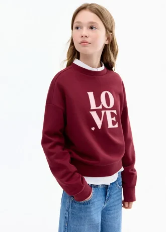 Sweatshirt mit Liebesbotschaft