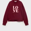 Sweatshirt mit Liebesbotschaft Sweatshirt mit Liebesbotschaft