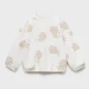 Sweatshirt mit Löwenprint Sweatshirt mit Löwenprint