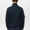 Sweatshirt mit normaler Passform und Reißverschluss am Kragen