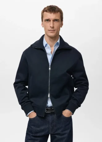 Sweatshirt mit Reißverschluss