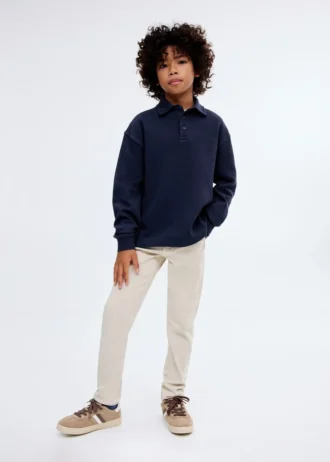 Sweatshirt mit Rollkragen