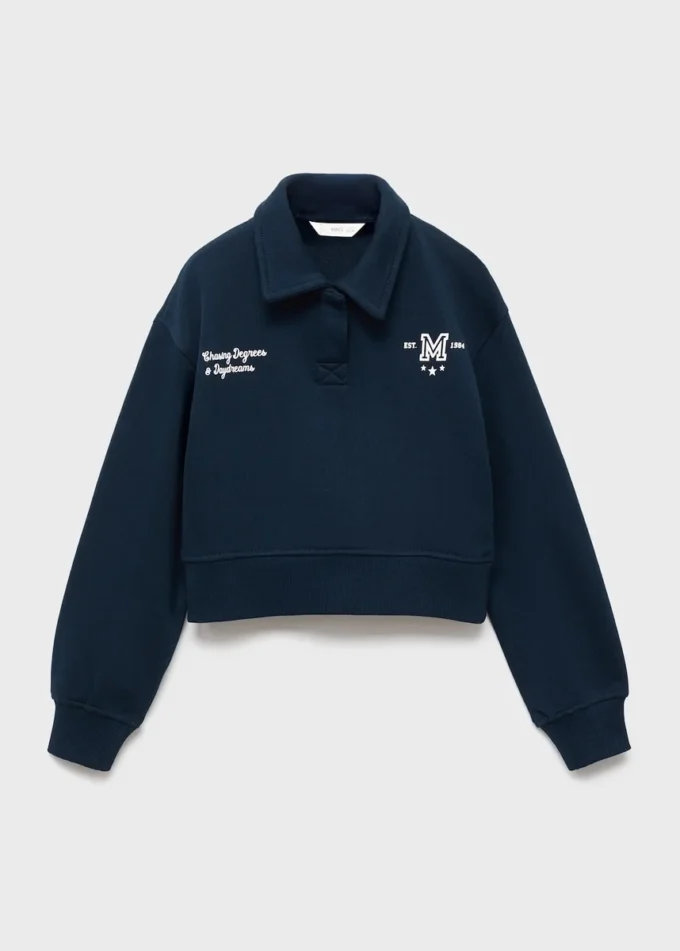 Sweatshirt mit Rollkragen Sweatshirt mit Rollkragen