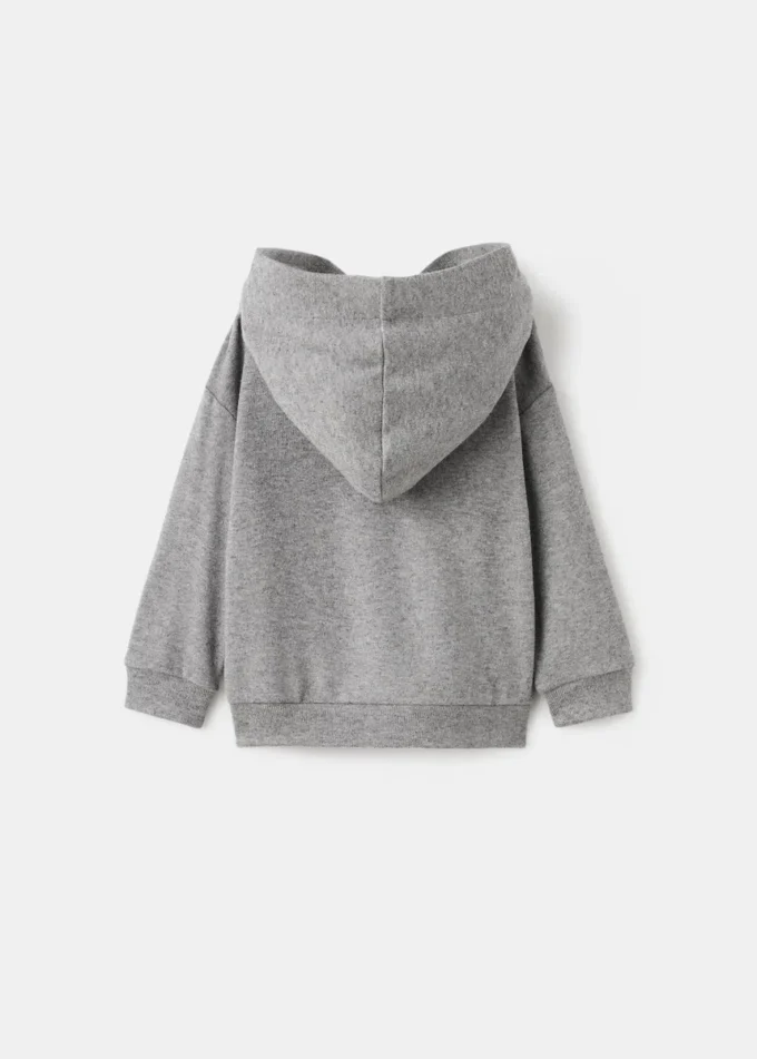 Sweatshirt mit Rüschendetail Sweatshirt mit Rüschendetail