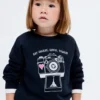 Sweatshirt mit Stickerei Sweatshirt mit Stickerei