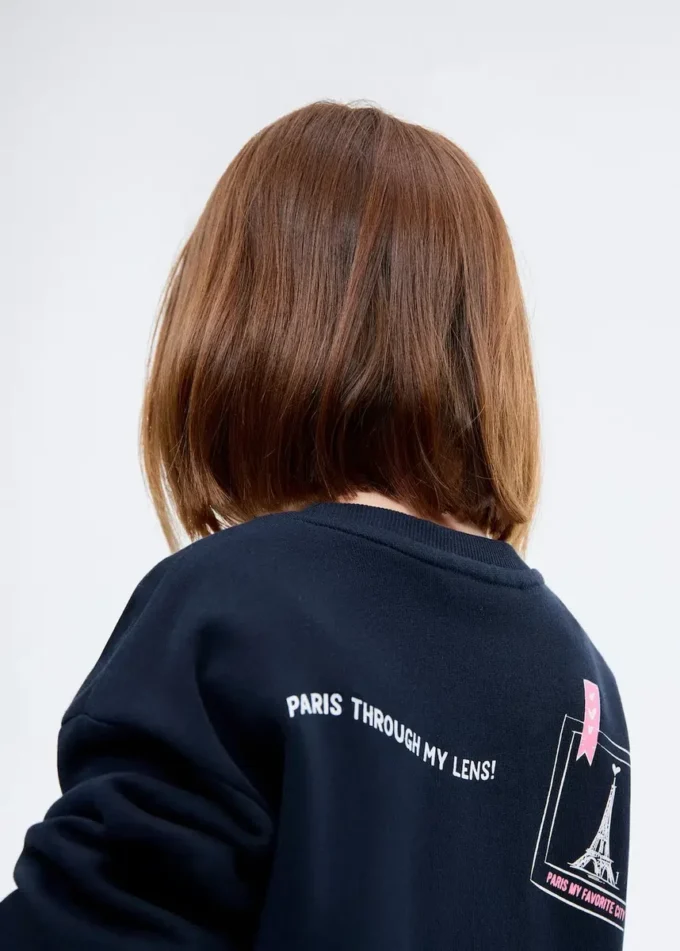 Sweatshirt mit Stickerei Sweatshirt mit Stickerei