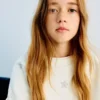 Sweatshirt mit Strasssteinen in Sternform Sweatshirt mit Strasssteinen in Sternform