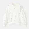 Sweatshirt mit Strasssteinen in Sternform Sweatshirt mit Strasssteinen in Sternform