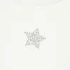 Sweatshirt mit Strasssteinen in Sternform Sweatshirt mit Strasssteinen in Sternform