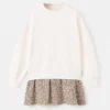 Sweatshirtkleid mit Leopardenmuster Sweatshirtkleid mit Leopardenmuster