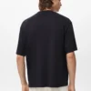 T-Shirt 100 % Baumwolle, kastenförmiger Schnitt, Tasche T-Shirt 100 % Baumwolle, kastenförmiger Schnitt, Tasche
