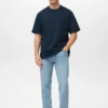 T-Shirt aus 100 % Baumwolle mit lockerer Passform T-Shirt aus 100 % Baumwolle mit lockerer Passform