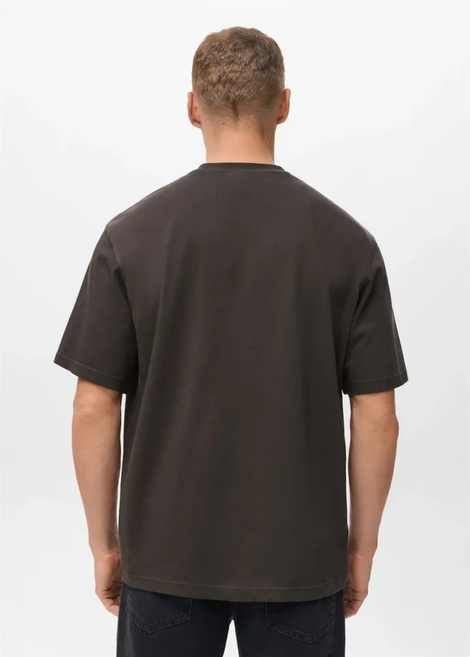 T-Shirt aus 100 % Baumwolle mit lockerer Passform T-Shirt aus 100 % Baumwolle mit lockerer Passform
