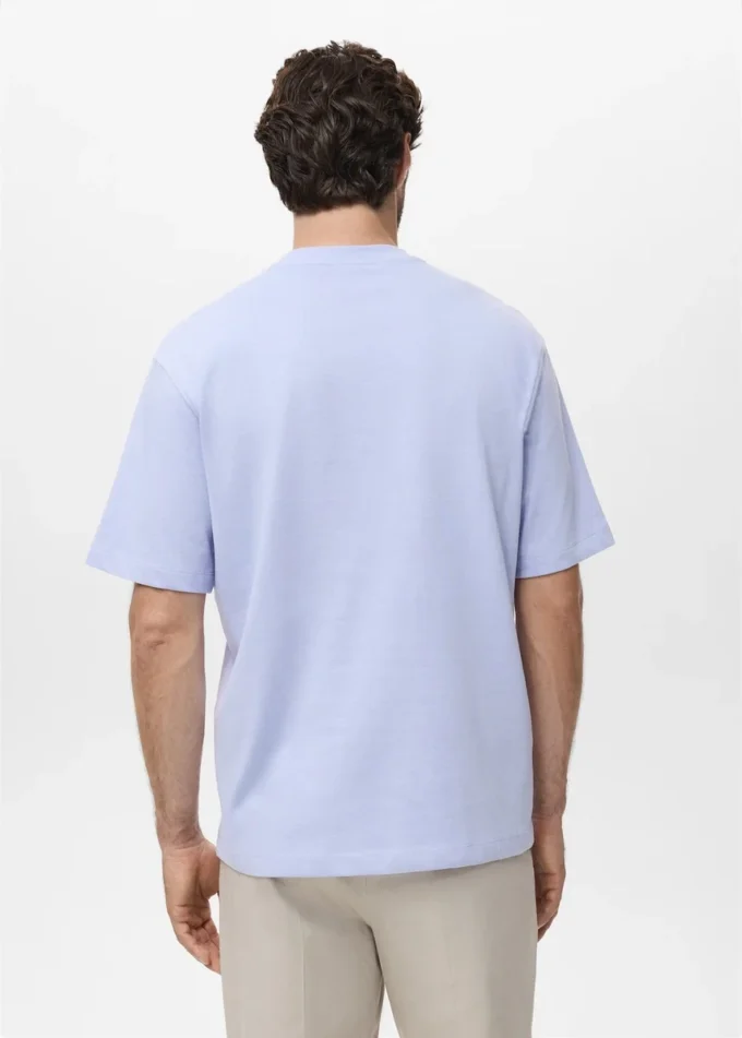 T-Shirt aus 100 % Baumwolle mit lockerer Passform T-Shirt aus 100 % Baumwolle mit lockerer Passform