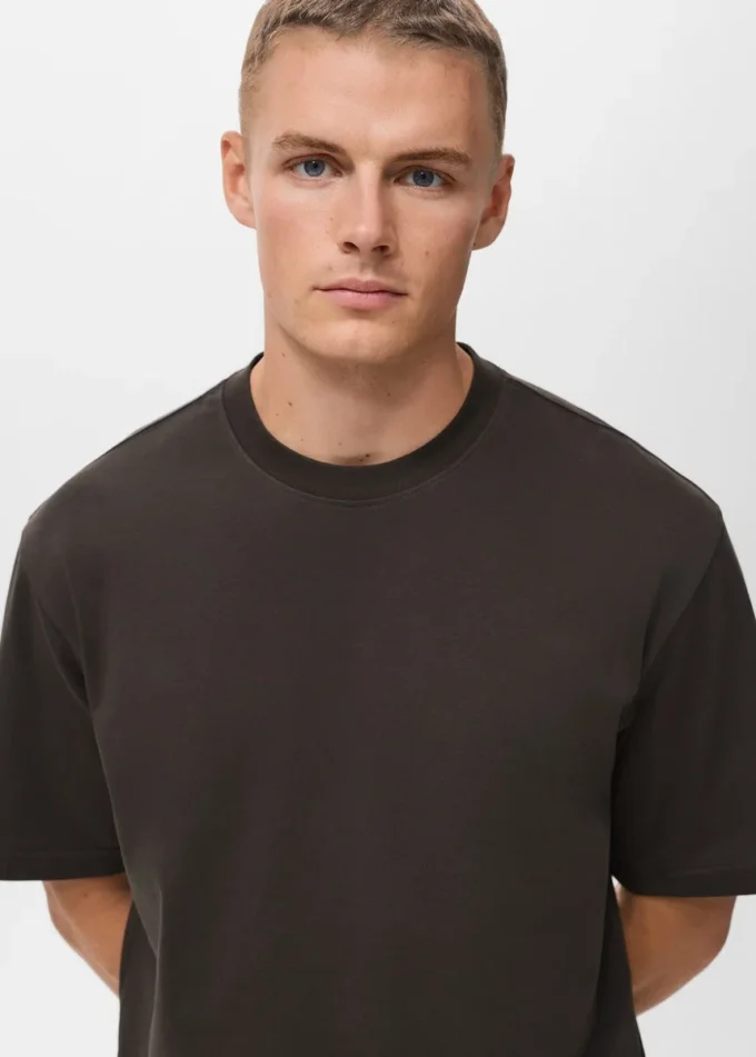 T-Shirt aus 100 % Baumwolle mit lockerer Passform T-Shirt aus 100 % Baumwolle mit lockerer Passform