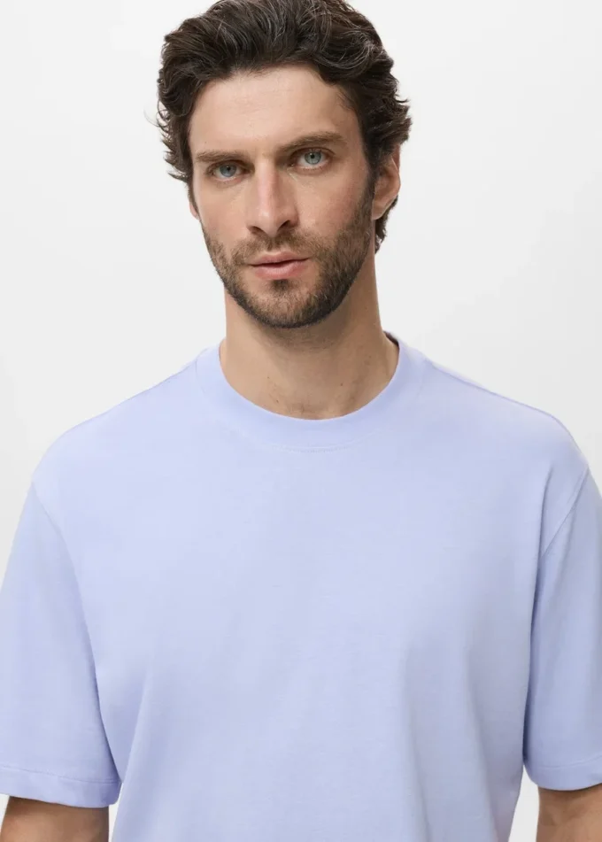 T-Shirt aus 100 % Baumwolle mit lockerer Passform T-Shirt aus 100 % Baumwolle mit lockerer Passform