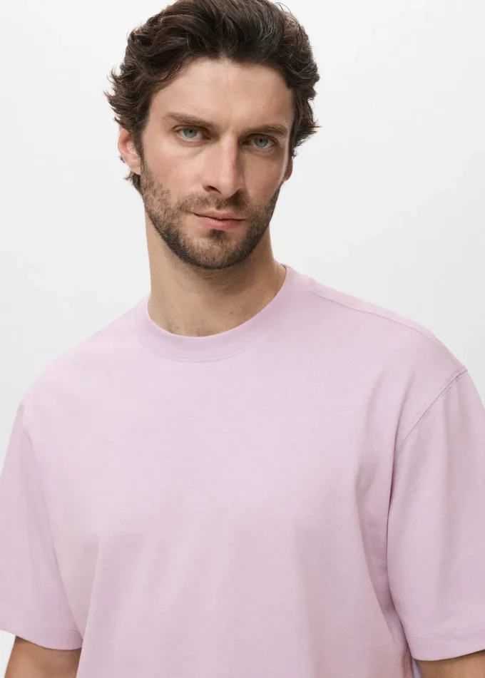 T-Shirt aus 100 % Baumwolle mit lockerer Passform T-Shirt aus 100 % Baumwolle mit lockerer Passform