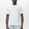 T-Shirt aus 100 % Baumwolle mit Stickerei