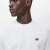 T-Shirt aus 100 % Baumwolle mit Stickerei