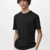 T-Shirt aus 100 % Baumwolle, reguläre Passform
