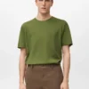 T-Shirt aus 100 % Baumwolle, reguläre Passform T-Shirt aus 100 % Baumwolle, reguläre Passform