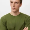 T-Shirt aus 100 % Baumwolle, reguläre Passform T-Shirt aus 100 % Baumwolle, reguläre Passform