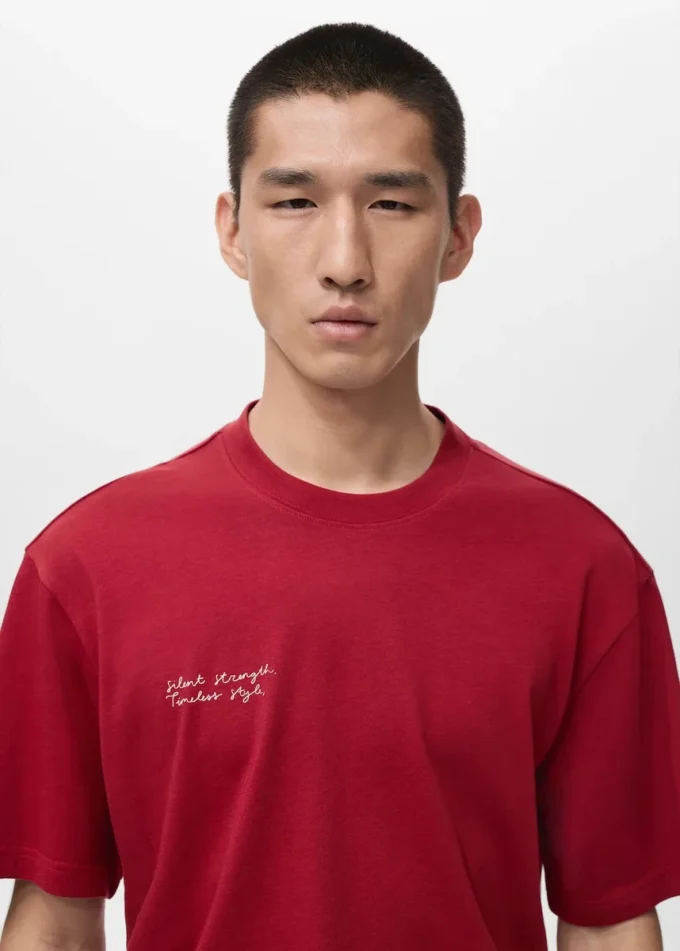 T-Shirt aus Baumwolle