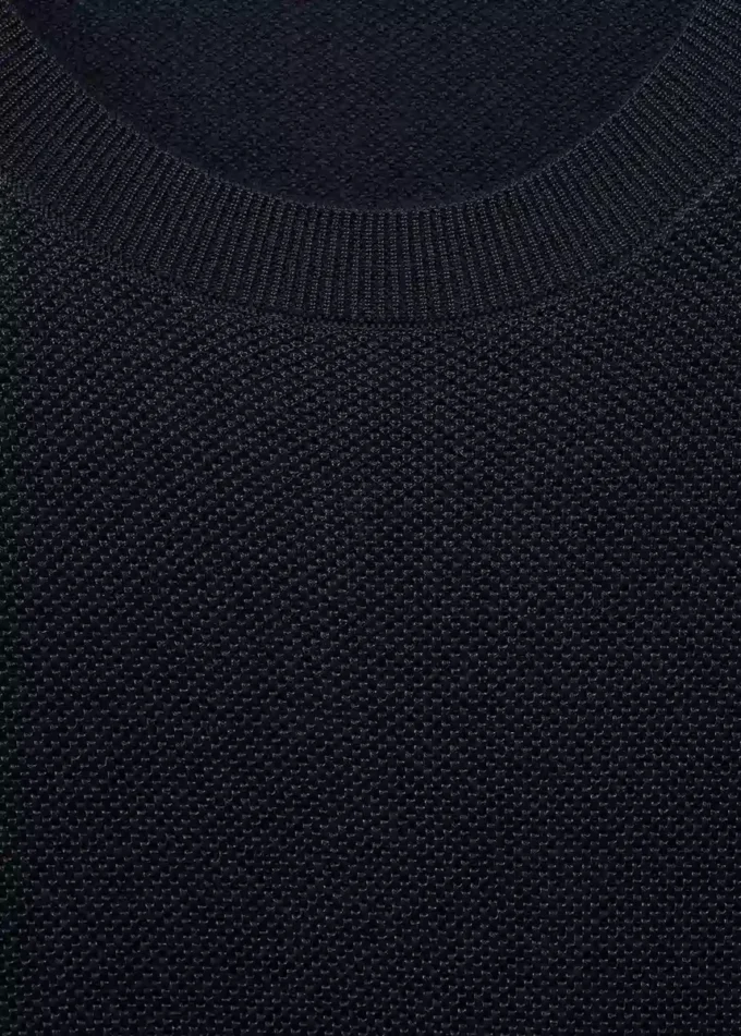T-Shirt aus Baumwollstrick