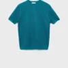T-Shirt aus Baumwollstrick