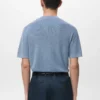 T-Shirt aus Baumwollstrick