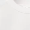 T-Shirt aus geprägtem Baumwollstoff