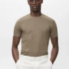T-Shirt aus Stretch-Baumwolle