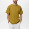 T-Shirt aus Sweatshirtstoff mit lockerer Passform T-Shirt aus Sweatshirtstoff mit lockerer Passform