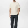 T-Shirt aus Sweatshirtstoff mit lockerer Passform T-Shirt aus Sweatshirtstoff mit lockerer Passform