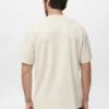 T-Shirt aus Sweatshirtstoff mit lockerer Passform T-Shirt aus Sweatshirtstoff mit lockerer Passform