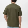 T-Shirt aus Sweatshirtstoff mit lockerer Passform T-Shirt aus Sweatshirtstoff mit lockerer Passform