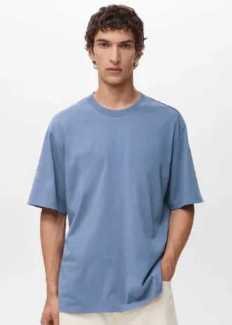 T-Shirt mit aufgedrucktem Patch