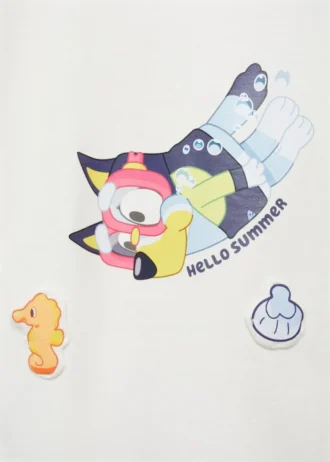 T-Shirt mit Bluey-Aufdruck