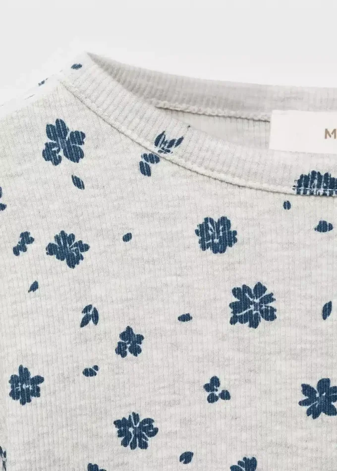 T-Shirt mit Blumenmuster T-Shirt mit Blumenmuster