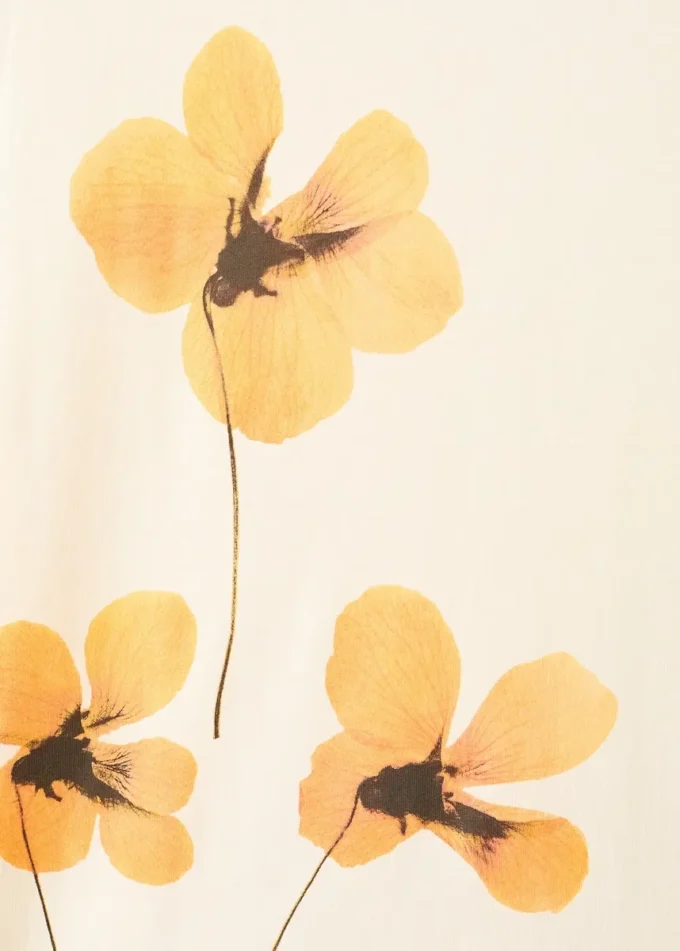 T-Shirt mit Blumenmuster