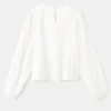 T-Shirt mit Blumenstickerei T-Shirt mit Blumenstickerei