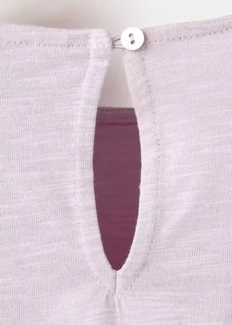 T-Shirt mit gerafften Details